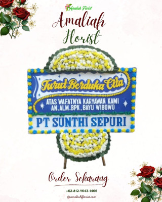 Papan Bunga Duka di Ngluyu